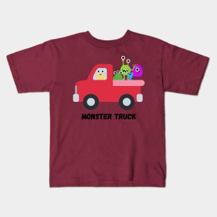 Monster Truck Kids T-Shirt